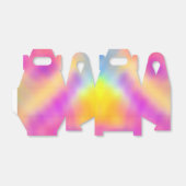 Pastel iriserende kleurrijke gradiënt ontwerp bedankdoosjes (Uitgevouwen)