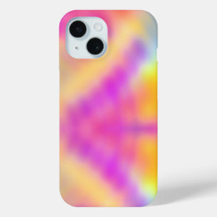 Pastel iriserende kleurrijke gradiënt ontwerp iPhone 15 case