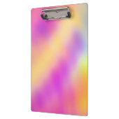 Pastel iriserende kleurrijke gradiënt ontwerp klembord (Links)