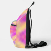 Pastel iriserende kleurrijke gradiënt ontwerp sling bag (Rechts)