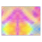 Pastel iriserende kleurrijke gradiënt ontwerp tafelkleed (Voorkant (Horizontaal))