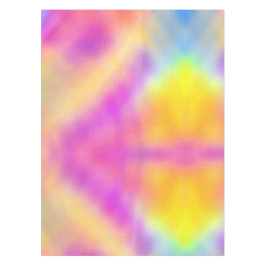 Pastel iriserende kleurrijke gradiënt ontwerp tafelkleed