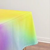 Pastel iriserende kleurrijke gradiënt ontwerp tafelkleed (Voorbeeld)