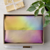 Pastel iriserende kleurrijke gradiënt ontwerp tissuepapier (Geschenk)