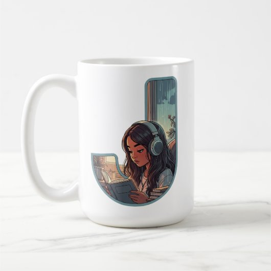 Pastel J with Lo-Fi Girl Koffiemok (Links)