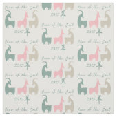 Pastel Jaar van de Geit Stof (Swatch)