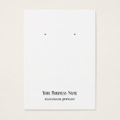 Pastel Jack-O-Lantern Oorbel Display Kaart (Voorkant)