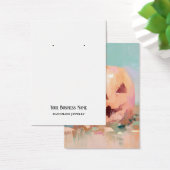 Pastel Jack-O-Lantern Oorbel Display Kaart (Bureau)