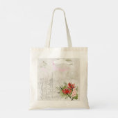pastel Japanse traditionele illustratie Tote Bag (Achterkant)