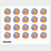 Pastel jelly beans stickers (Vel)