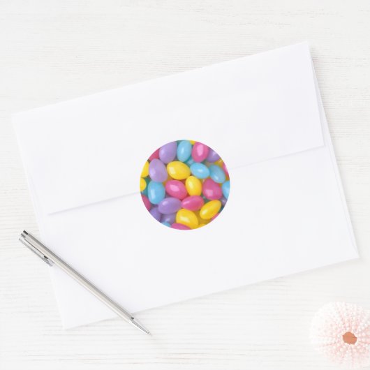 Pastel jelly beans stickers (Envelop)