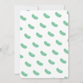 Pastel Jelly Snoep Gender onthulling Kaart (Achterkant)