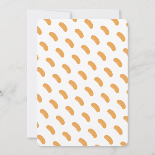 Pastel Jelly Snoep Gender onthulling Kaart (Achterkant)