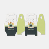 Pastel Jumping Castle Jump & Play Kids Birthday Bedankdoosjes (Uitgevouwen)