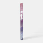 Pastel Kalmerend Golfpatroon iPhone 16 Hoesje (Linkerkant)