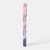 Pastel Kalmerend Golfpatroon iPhone 16 Hoesje (Rechterkant)