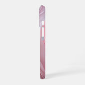 Pastel Kalmerend Golfpatroon iPhone 16 Hoesje (Linkerkant)