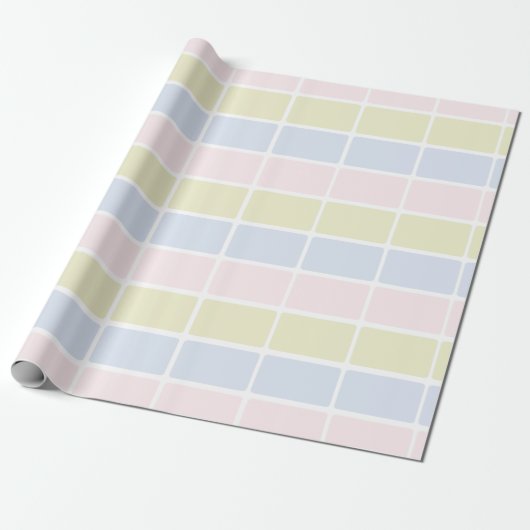 pastel karton inpakpapier (Uitgerold)