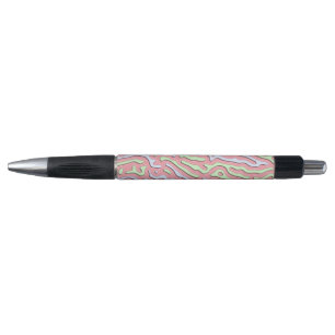 Pastel Kawaii Abstract Kleurrijk Squiggle Design Pen