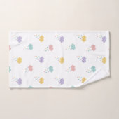 Pastel Kawaii Cloud Patroon Badhanddoek Set Bad Handdoek (Handdoek)