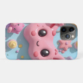 Pastel Kawaii Creature Fantasy Art Case-Mate iPhone Case (Achterkant (horizontaal))