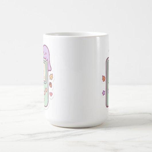 Pastel Kawaii Geest Gamer Console Mok (Center)