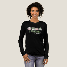Pastel Kawaii Kerstkatten Tri-Blend Shirt