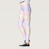 Pastel Kawaii Leopard Rainbow Animal Print Leggings (Links)