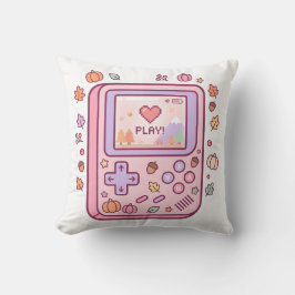Pastel Kawaii Retro Handconsole Kussen