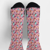 Pastel Kawaii Snoep Karakter Kunst Sokken (Top)