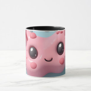 Pastel Kawaii Wezens Fantasie Kunst Mok