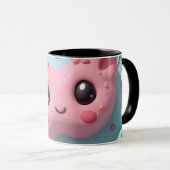Pastel Kawaii Wezens Fantasie Kunst Mok (Voorkant rechts)