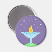Pastel kelk magneet (Voorkant / Achterkant)