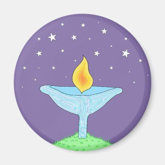 Pastel kelk magneet (Voorkant)