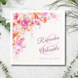Pastel Kersenbloesem Bloemrijk Roze Romantische Hu Servet