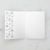 Pastel Kerst met Ornamenten Waterverf Effect Feestdagen Kaart (Binnen)