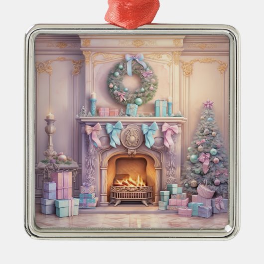 Pastel kerst Ornament (Voorkant)