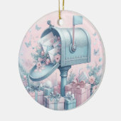 Pastel Kerst Ornament Mailbox en Cadeaus 2 (Links)