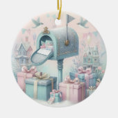 Pastel Kerst Ornament Mailbox en Cadeaus 5 (Voorkant)