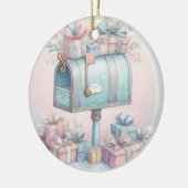 Pastel Kerst Ornament Mailbox en Cadeaus 8 (Links)