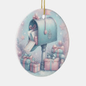 Pastel Kerst Ornament Mailbox en geschenken 3 (Rechts)