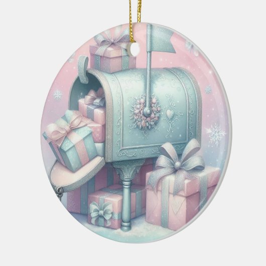 Pastel Kerst Ornament Mailbox en geschenken 7 (Links)