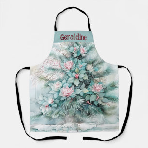  pastel  kerst Schort