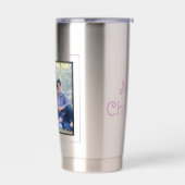 Pastel kerstboom geïsoleerde drinkbeker (Links)