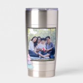 Pastel kerstboom geïsoleerde drinkbeker (Voorkant)