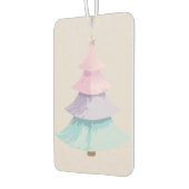 Pastel kerstboom luchtverfrisser (Links)