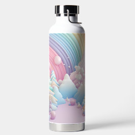 PASTEL KERSTFEEST BOMEN WATERFLES