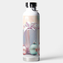 PASTEL KERSTFEest Cadeaubon EN BALLEN Waterfles