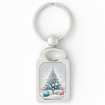 Pastel Kerstmis Oversized Blauwe Roze Ornament