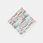 pastel kerstservetten servet (Hoek)